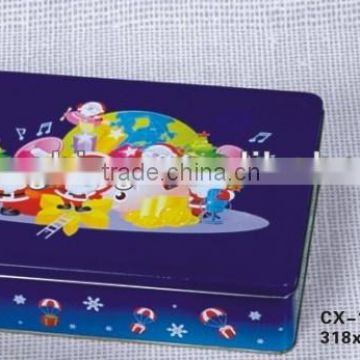 rectangular tin box