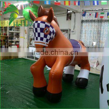 Newly Giant Inflatable Horse / Inflatable Horse Model With Customized Advertising