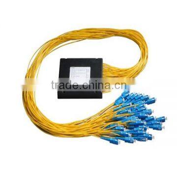 1x16 sc/apc fiber optic plc splitter