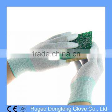 Industrial Safety ESD PU Coating Electronic Work Gloves