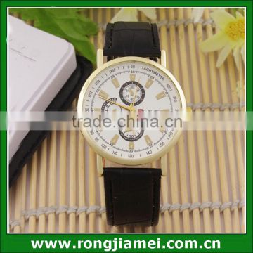 Fashion Geneva Ladies PU Leather Wrist Watches For Gift