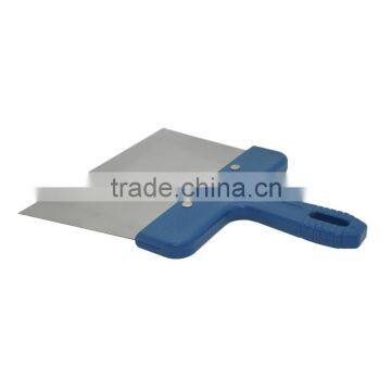 200mm Stainless Steel Blade Black or Blue Color Plastic Handle Scraper Putty Knife European Standard Tools