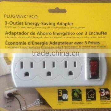 UL CUL Outlet Switch Expansion Port 3 Adapter photo-3