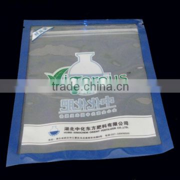 Clear zipper bag for Agriculture