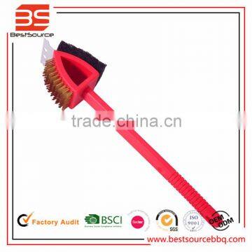 Hot selling bbq tools grill brush, bbq cleaning brush, plastic brush