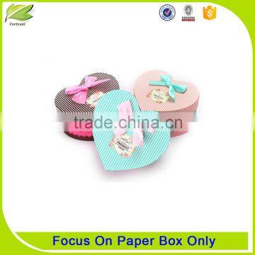 heart shape luxury food box packaging