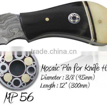 Mosaic Pins for Knife Handles MP 56 (3/8") 9.5mm