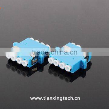 LC UPC quad fiber optic adapter