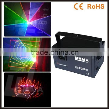 1.5W RGB animation analog modulation laser light show /DMX,ILDA laser/disco light /stage laser projector