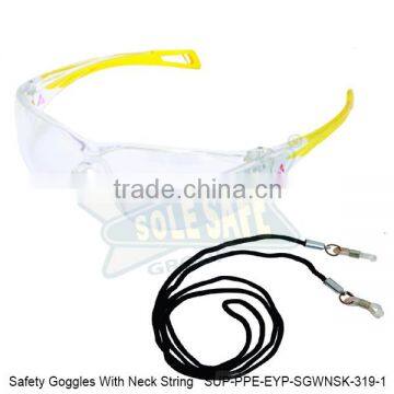 Safety Goggles With Neck String ( SUP-PPE-EYP-SGWNSK-319-1 )