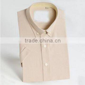 New pattern shirts 100% cotton button down mens latest design of half shirt