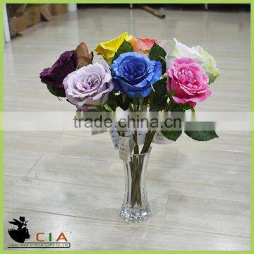 Wholesale Wedding Centerpiece Decoration Flower , Artificial Rose Flower