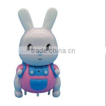 Children gift Rabbit talking action figures toy/Customized movable PVC Action Figure Toy/make design talking action figure maker