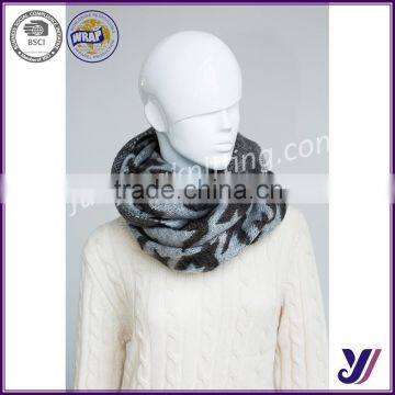 Fashion personalized scarf promotion sation ncek warmer loop infinity knit pashmina scarf (Can be customized)