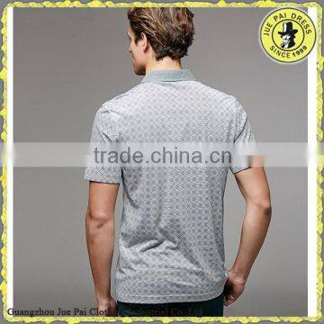 Cotton Tailored Fit Plaid Men Polo Shirts Manufacturer