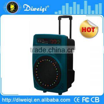 Fashionable trolley china professional active stage speakers