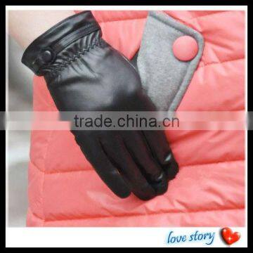 fashion women goat skin glove