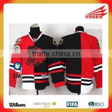 2015 new design custom casual hockey jersey China manufacture