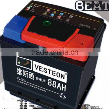 Lead Acid Starter Mf Car Battery/Auto Battery 12V 88ah (DIN88)