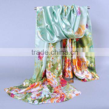 New Design Scarf Wholesale Women scarfs 60%Poyester 40%Silk 160*50 female scarves shawls