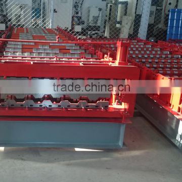 unused double layer aluminum metal roof panel roll forming machine