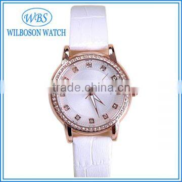 Whosale waterproof lady watch with miyota movement