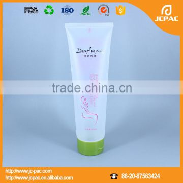 200ml snap-on flip top cap plastic transparent soft tube