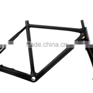 2015 Cyclocross Bike Frame,Disc Brake Carbon Cyclocross Frame