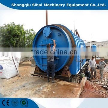 Used tyre retreading machine oil extraction