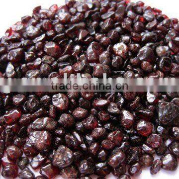 Medium Red Garnet Crystal Tumbled Stone