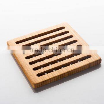 Table mat coaster square bamboo coaster