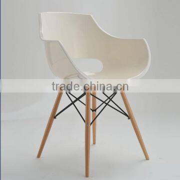 Real wood chair Contemporary and contracted fashion leisure chair Creative living room chair back of a chair armrest chair