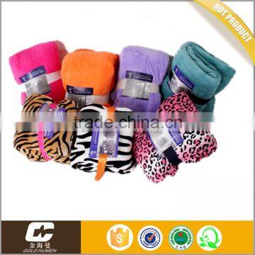Colors Pattern Printing Avaiable King Queen Full Micro Fleece Flannel Fleece Blanket