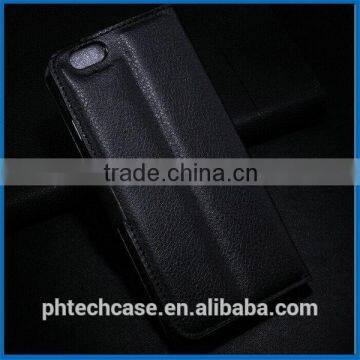 2015 New Arrival 100& Perfect Fit Leather Flip Wallet Case Cover for Apple Iphone 6 photo-3