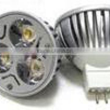 3x1 Watts - White - Warm White Spot LEDs