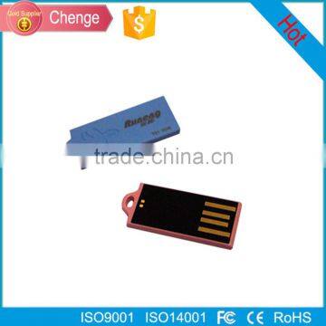 Full capacity 2GB-64CB mini flash disk with OEM logo