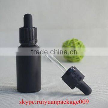 10ml 15ml 20ml 30ml black frosted glass dropper bottle supplier                        
                                                                                Supplier's Choice