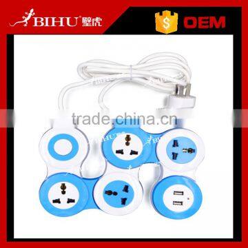 China BIHU power usb wall socket extension socket usb socket for sale