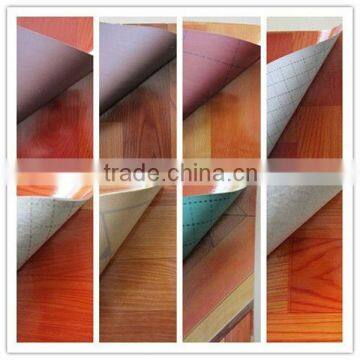 strong resistance pure pvc flooring in rolls