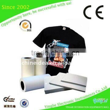 Strong reflective heat transfer paper