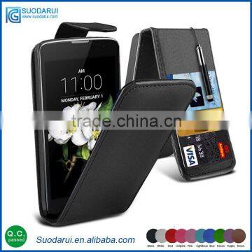 Flip Leather Cover Phone Case For LG K8 K350 Case photo-2