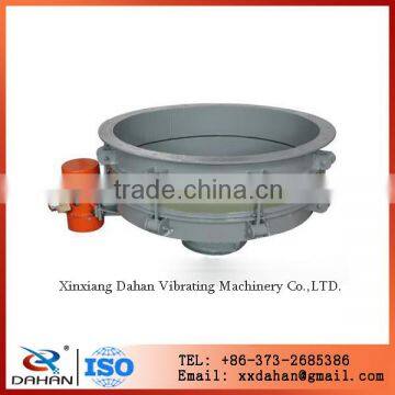 single vibration motor circular concrete vibrating feeder