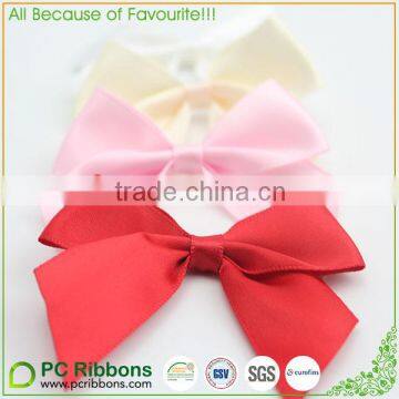 Craft Satin Ribbon Bow /gift Packing Bow With Twist Tie