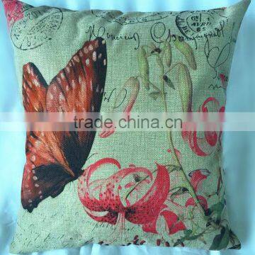 2016 new style pillow cover cotton linen