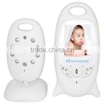 2015 hot 2.0 inch Video Wireless Baby Monitor Security 2 Way Talk Nigh Vision IR LED Temperature Monitoring baby monitor