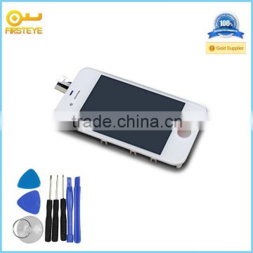 Hot selling and original brand new cell phone lcd digitizer for iphone 4 with top quality