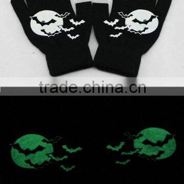 Acrylic fibers iphone/ipad embroidery touchscreen gloves