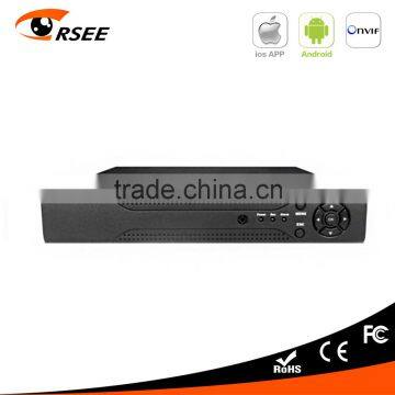 H.264 nvr record 6ch 1080p/960p/720p support p2p remote review motion alarm onvif nvr