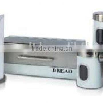 stainless steel bread storage boxes set