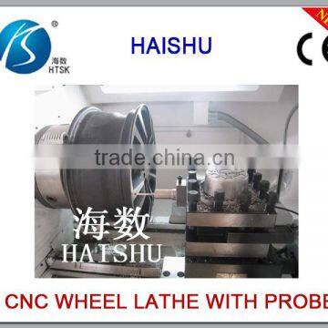 Alloy wheels polishing machine repair automotive aluminum Wheel Rim CNC lathes CK6187W